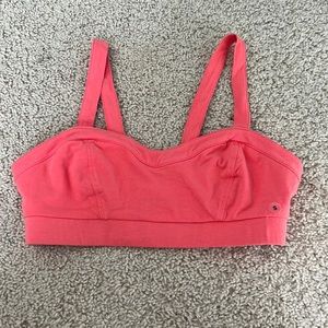 NWT pink bralette with super cool back! Size S